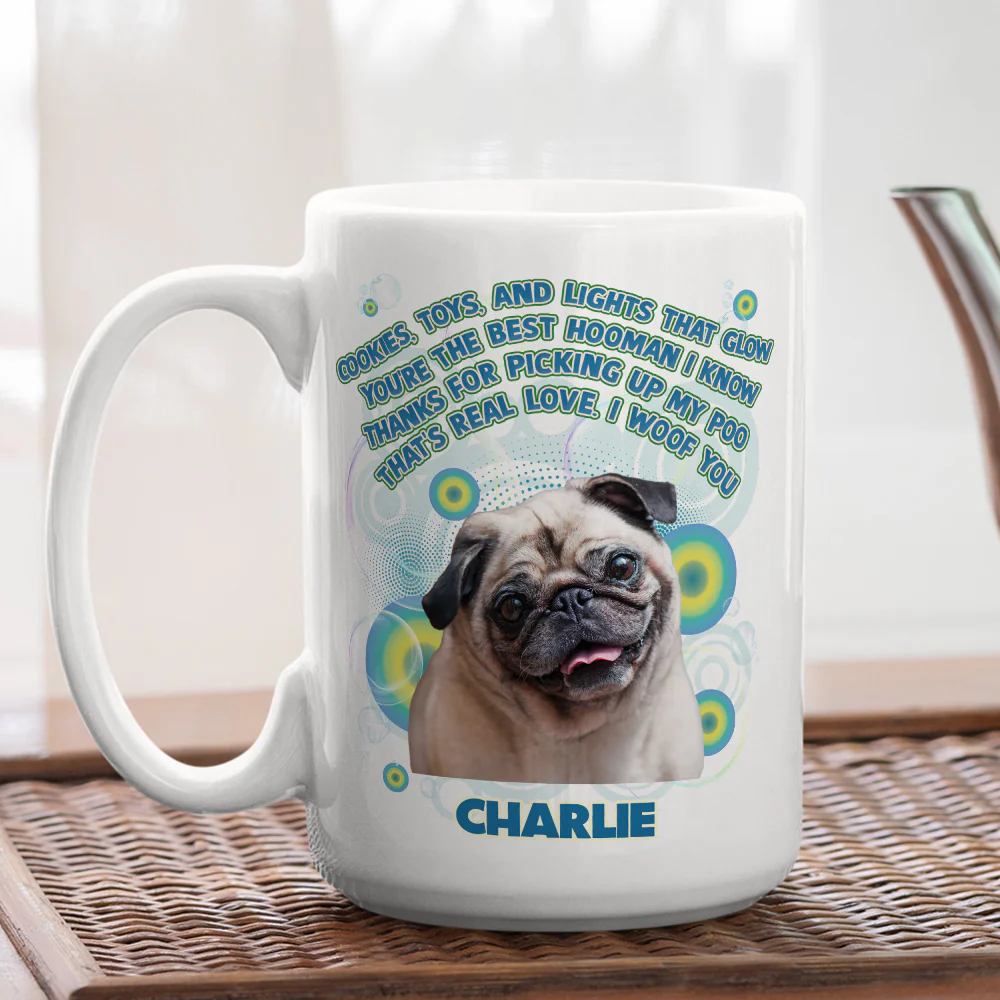You Are The Light That Glows Photo - Personalized Custom Coffee Mug - Image 3