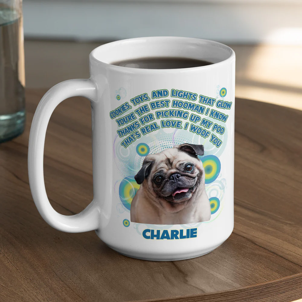 You Are The Light That Glows Photo - Personalized Custom Coffee Mug - Image 4