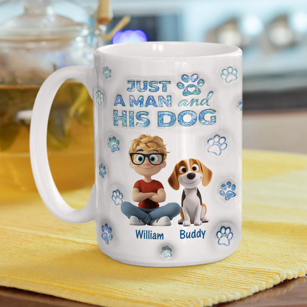 You Are The Miracle Dad Ver - Personalized Custom 3D Inflated Effect Mug - Image 5
