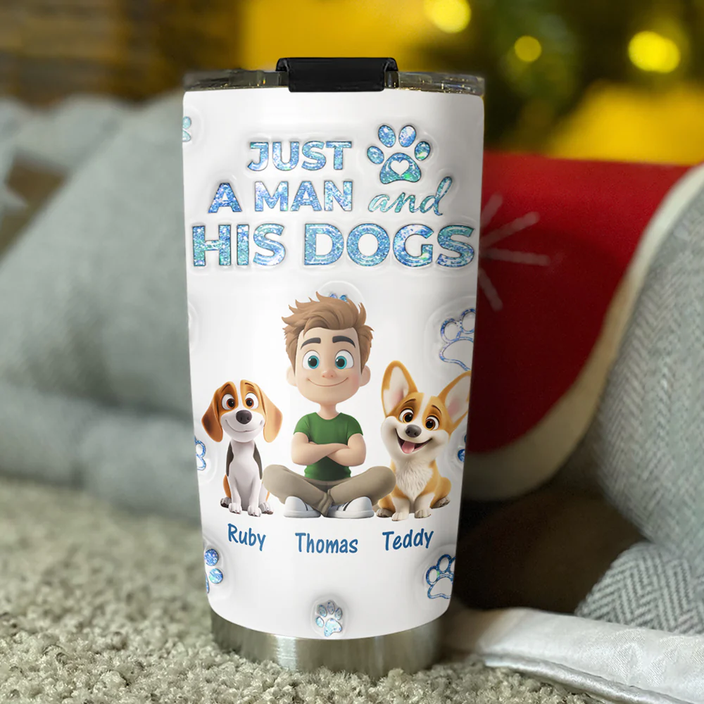 You Are The Miracle Dad Ver - Personalized Custom 3D Inflated Effect Tumbler - Image 4
