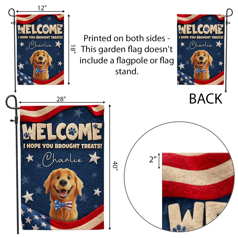You Better Have Treats - Personalized Custom Flag - Image 5