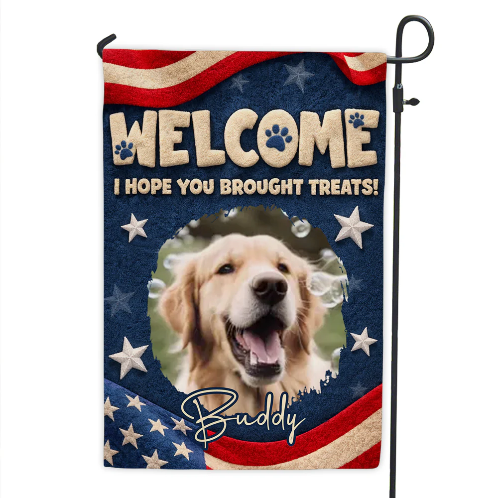You Better Have Treats Photo - Personalized Custom Flag