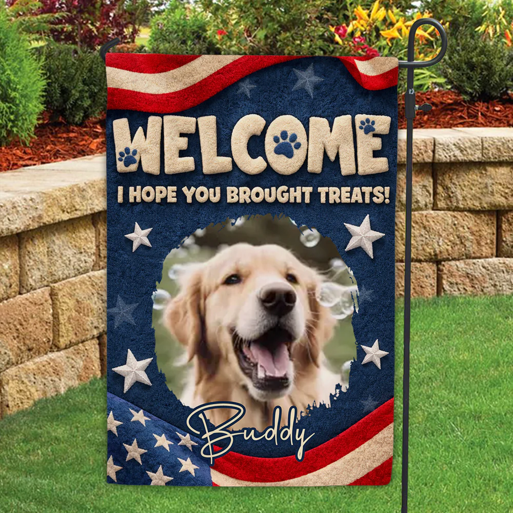 You Better Have Treats Photo - Personalized Custom Flag - Image 2
