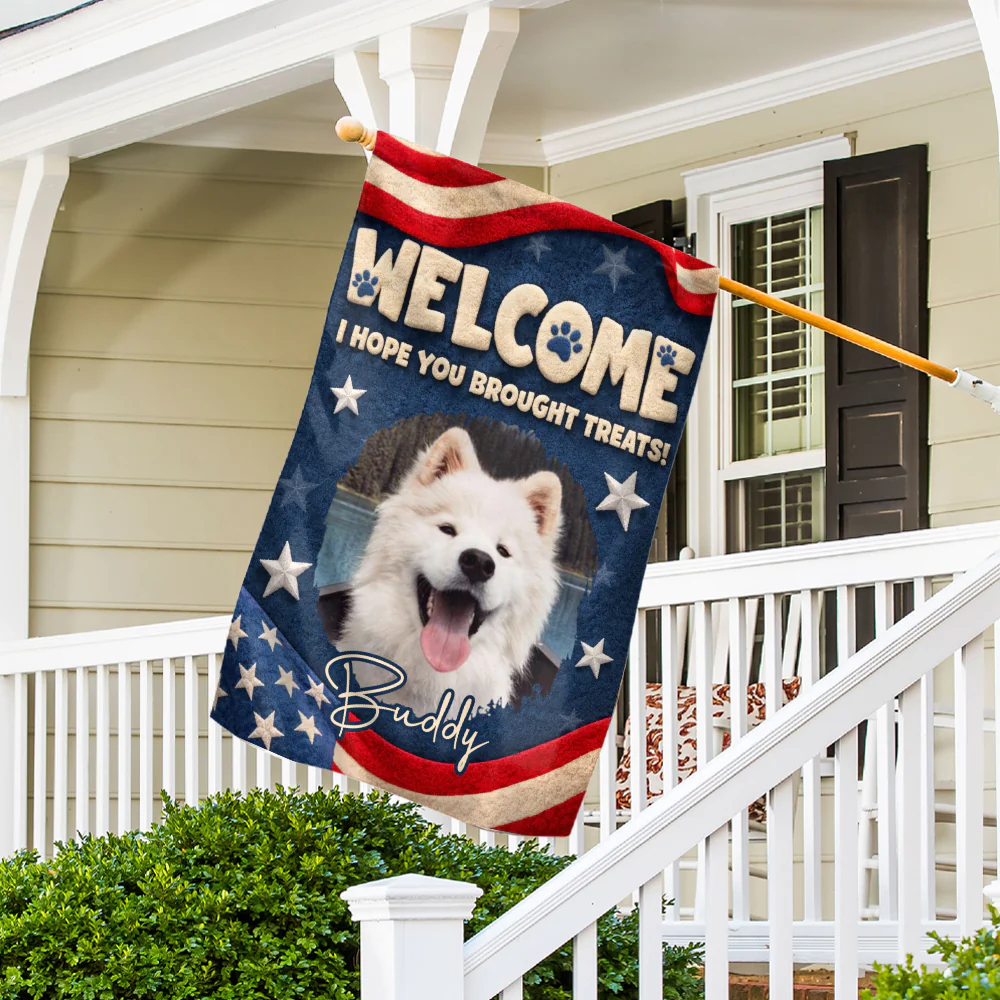 You Better Have Treats Photo - Personalized Custom Flag - Image 3