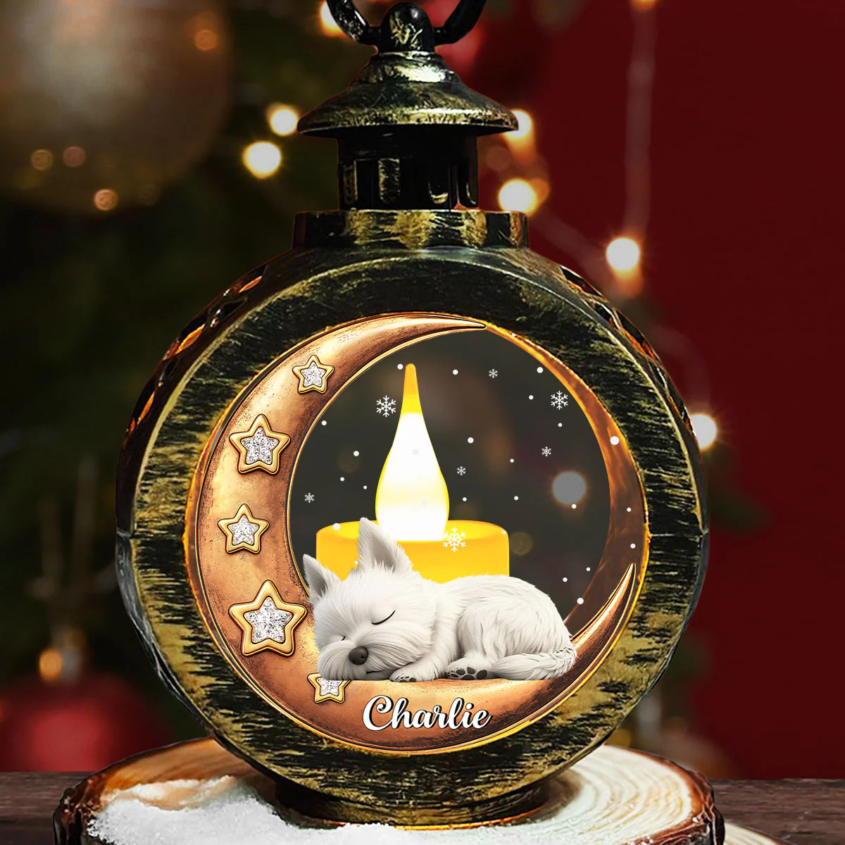 You In My Heart - Personalized Custom Christmas Lantern