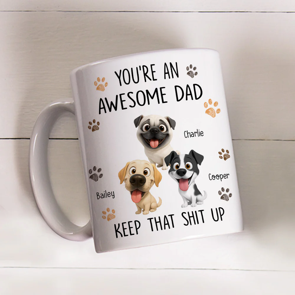You Should Keep That Up - Personalized Custom Coffee Mug - Image 3