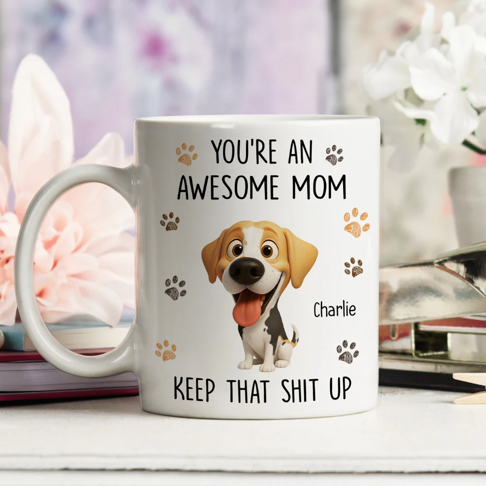 You Should Keep That Up - Personalized Custom Coffee Mug - Image 4