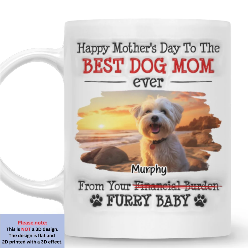 Your Financial Burden Photo - Personalized Custom 3D Inflated Effect Mug - Image 7