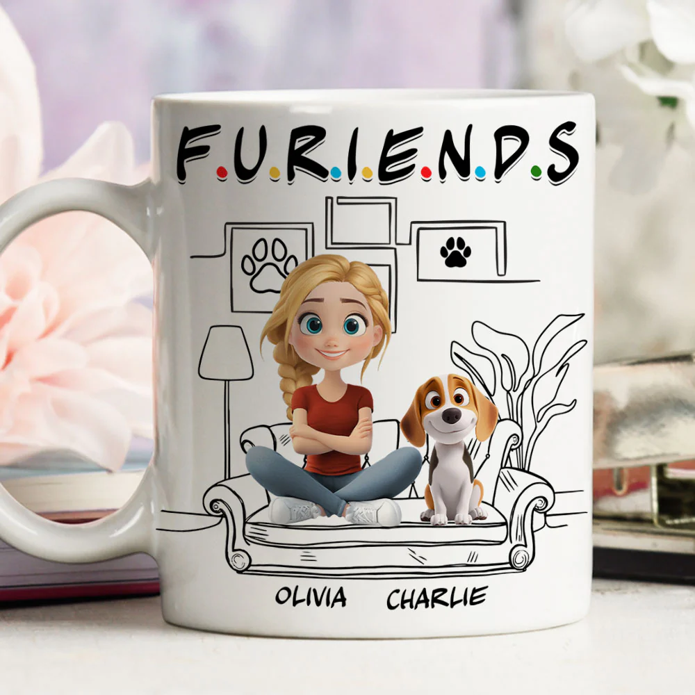 Your Friend - Personalized Custom Coffee Mug - Image 5