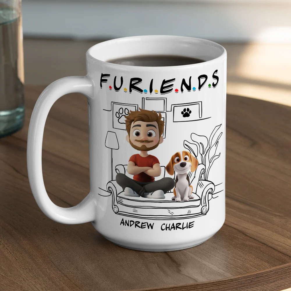 Your Friend - Personalized Custom Coffee Mug - Image 7
