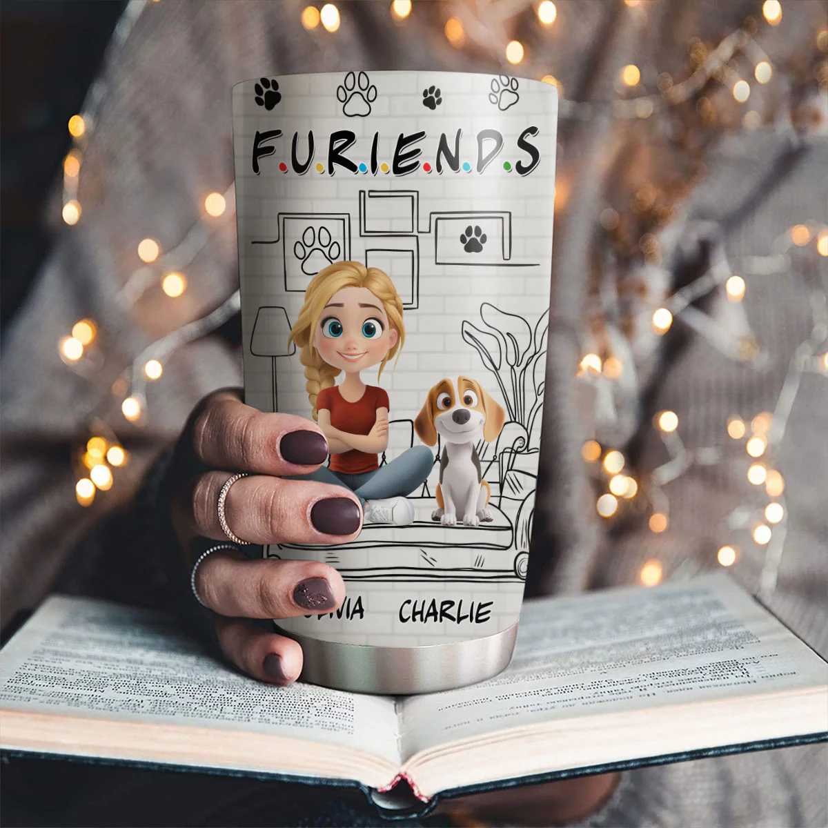 Your Friend - Personalized Custom Tumbler - Image 5