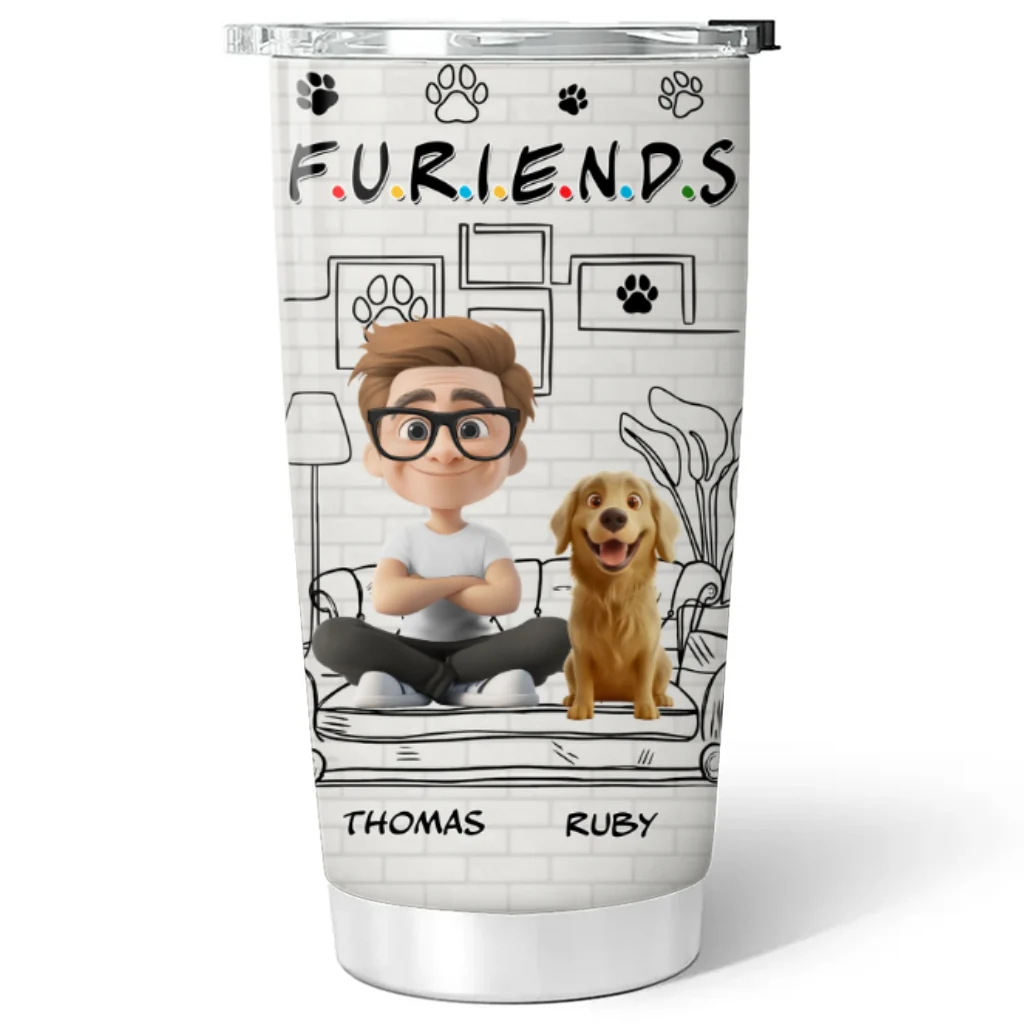 Your Friend - Personalized Custom Tumbler - Image 6