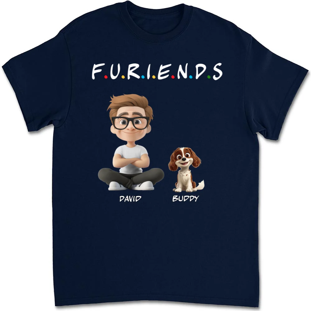 Your Friend - Personalized Custom Unisex T-Shirt - Image 7