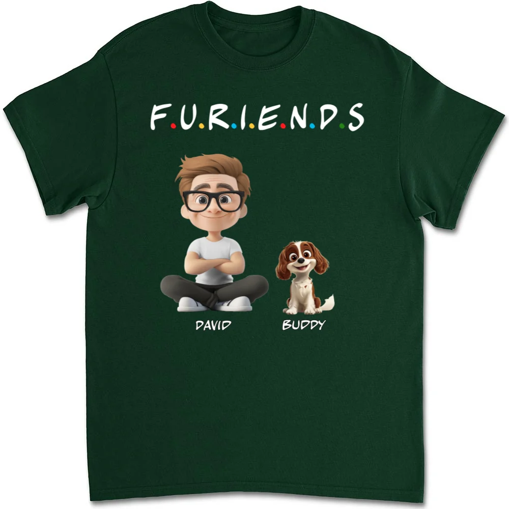 Your Friend - Personalized Custom Unisex T-Shirt - Image 8
