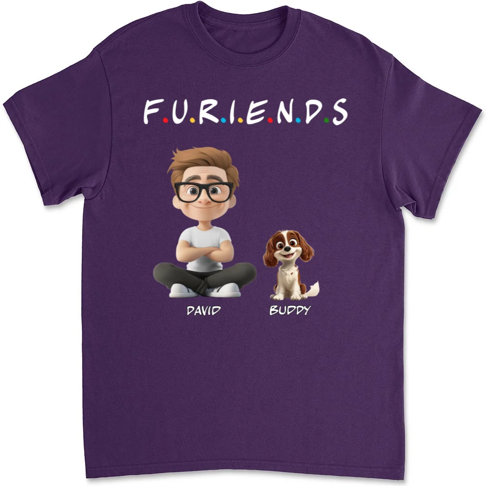 Your Friend - Personalized Custom Unisex T-Shirt - Image 9