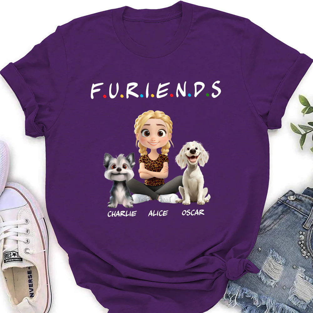 Your Friend - Personalized Custom Women's T-Shirt - Image 2