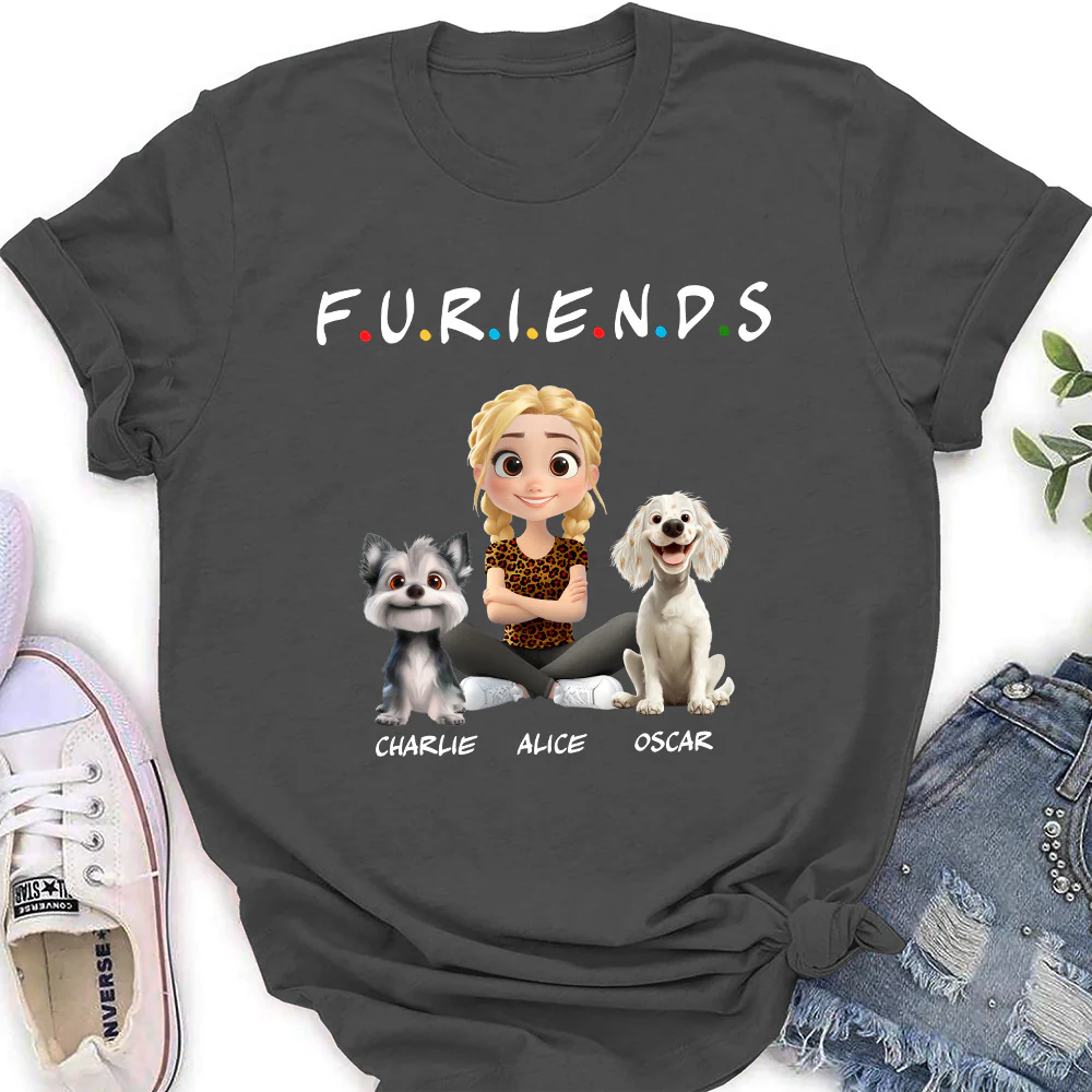 Your Friend - Personalized Custom Women's T-Shirt - Image 3
