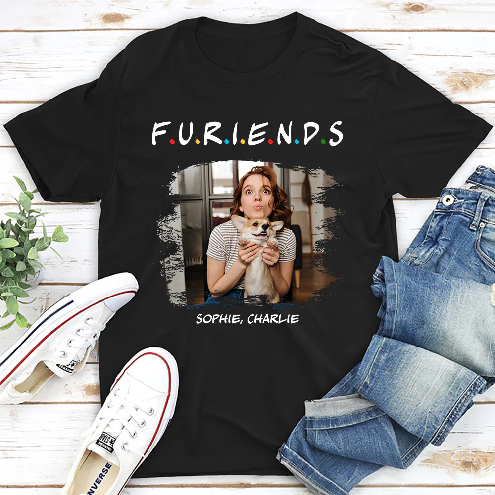 Your Friend Photo - Personalized Custom Unisex T-Shirt