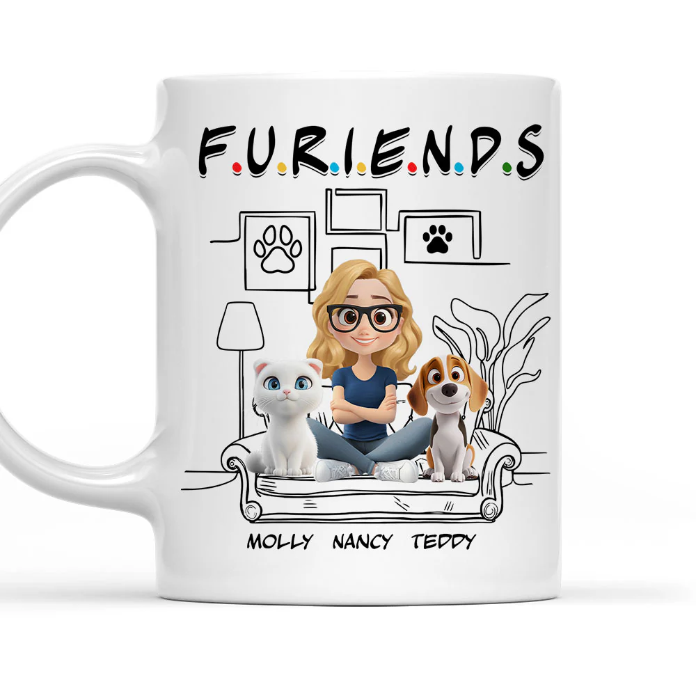 Your Fur Friend - Personalized Custom Coffee Mug
