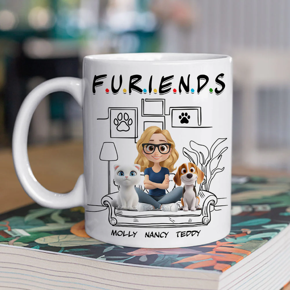 Your Fur Friend - Personalized Custom Coffee Mug - Image 2