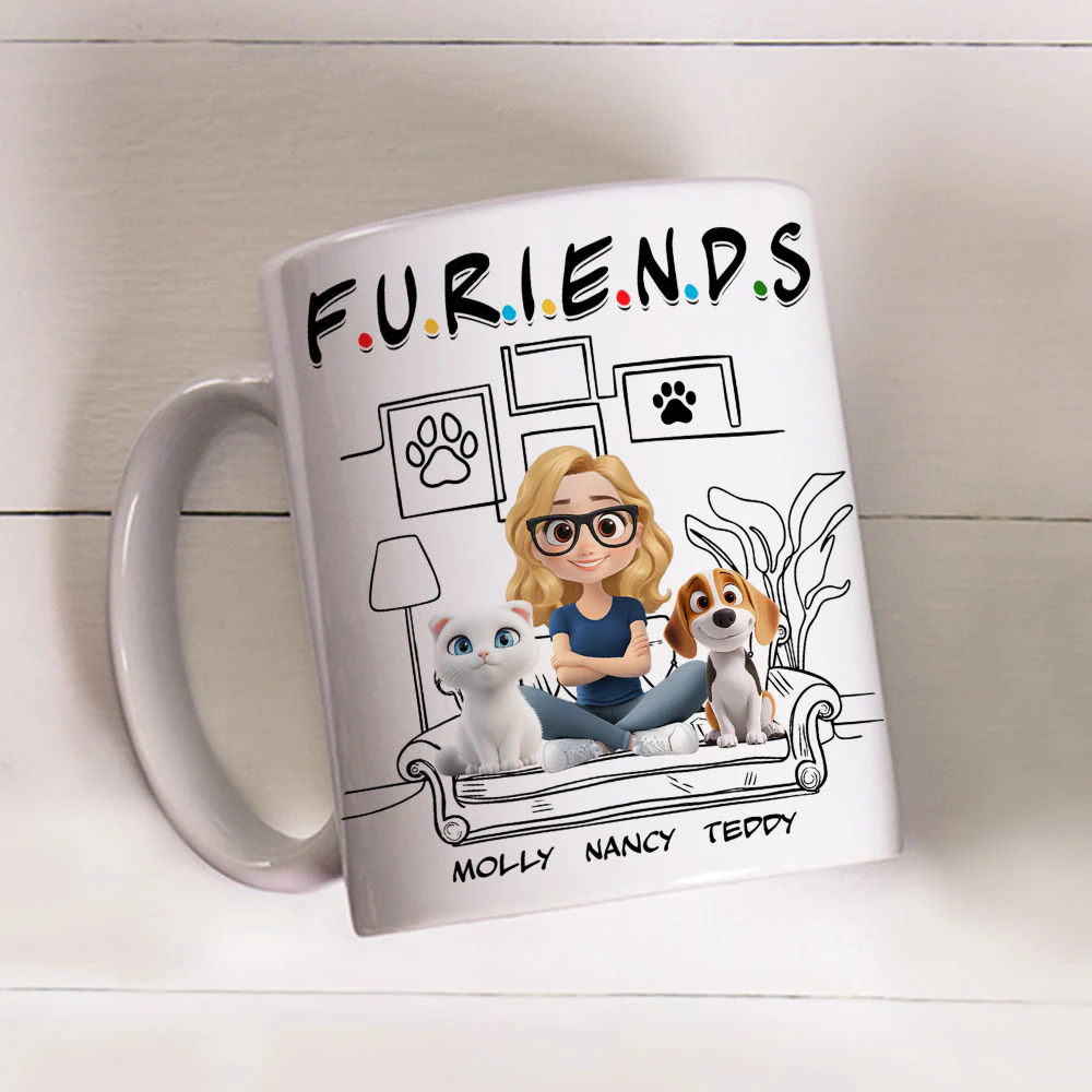 Your Fur Friend - Personalized Custom Coffee Mug - Image 6