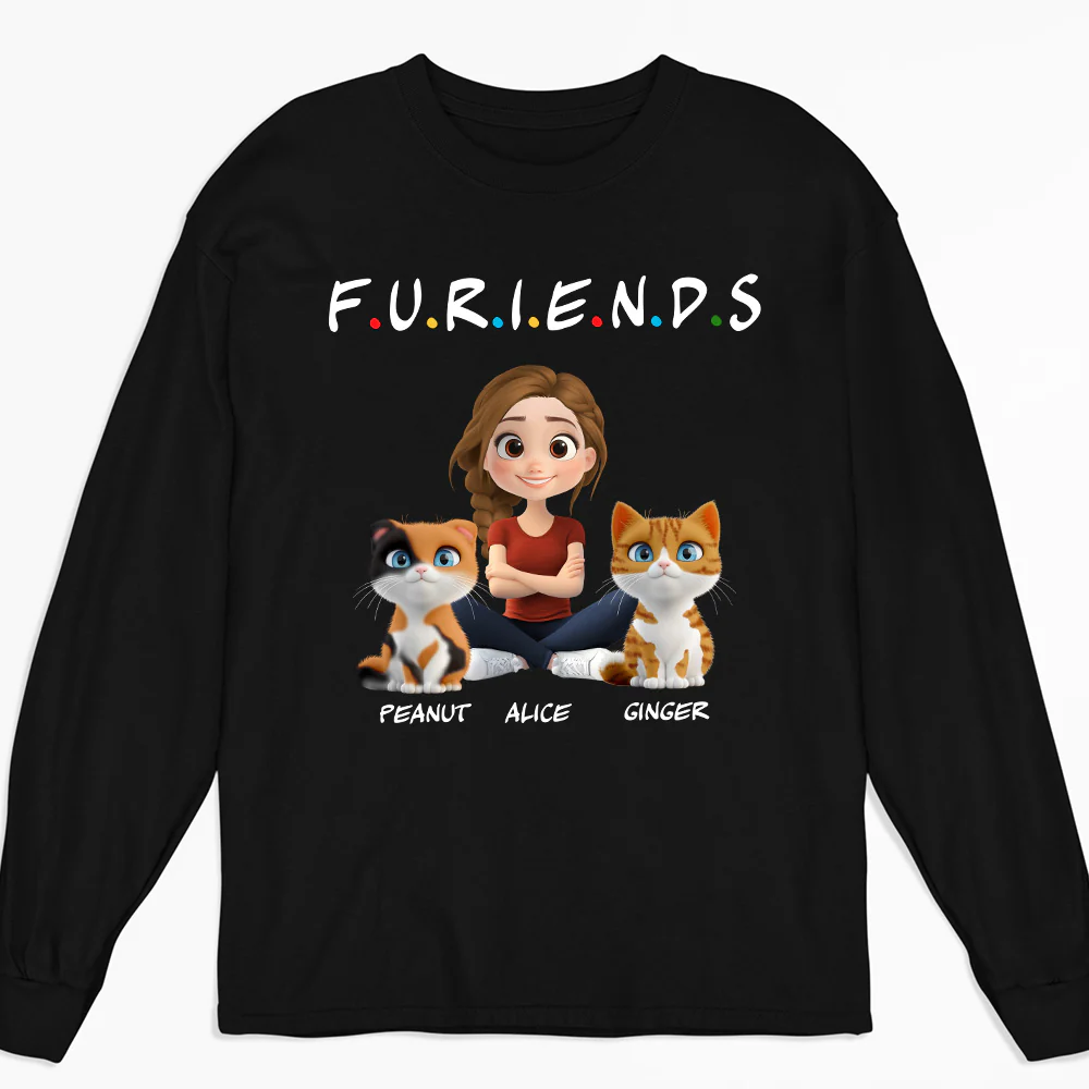 Your Fur Friend - Personalized Custom Long Sleeve T-Shirt