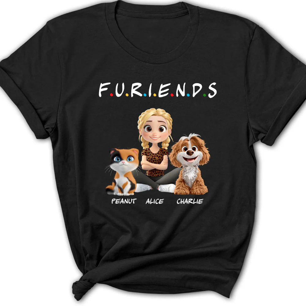 Your Fur Friend - Personalized Custom Women's T-Shirt