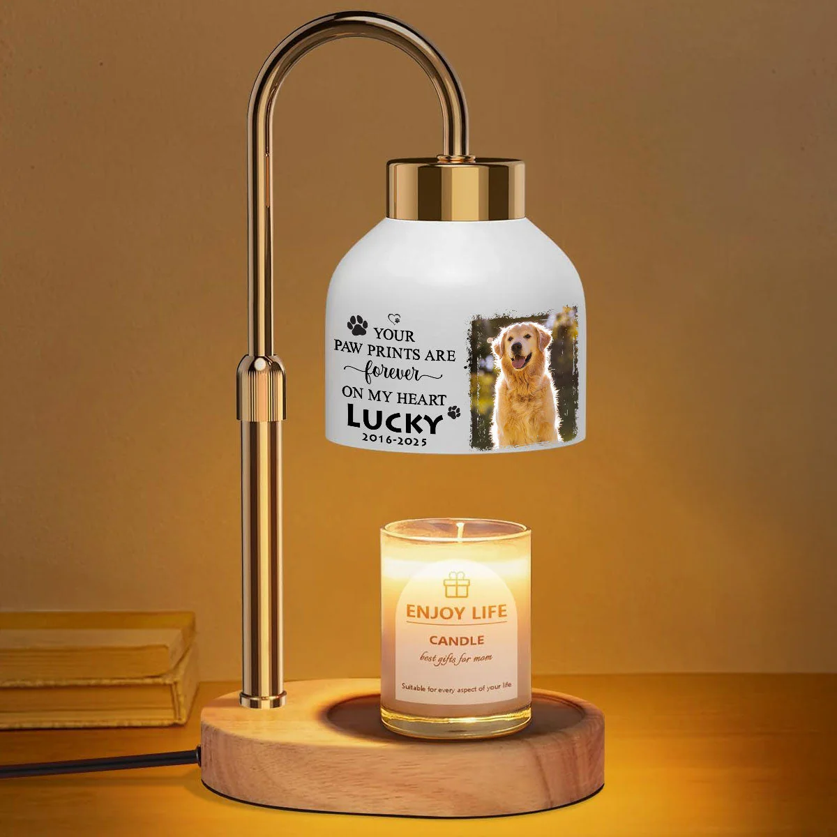 Your Paw Print - Personalized Custom Candle Warmer Lamp