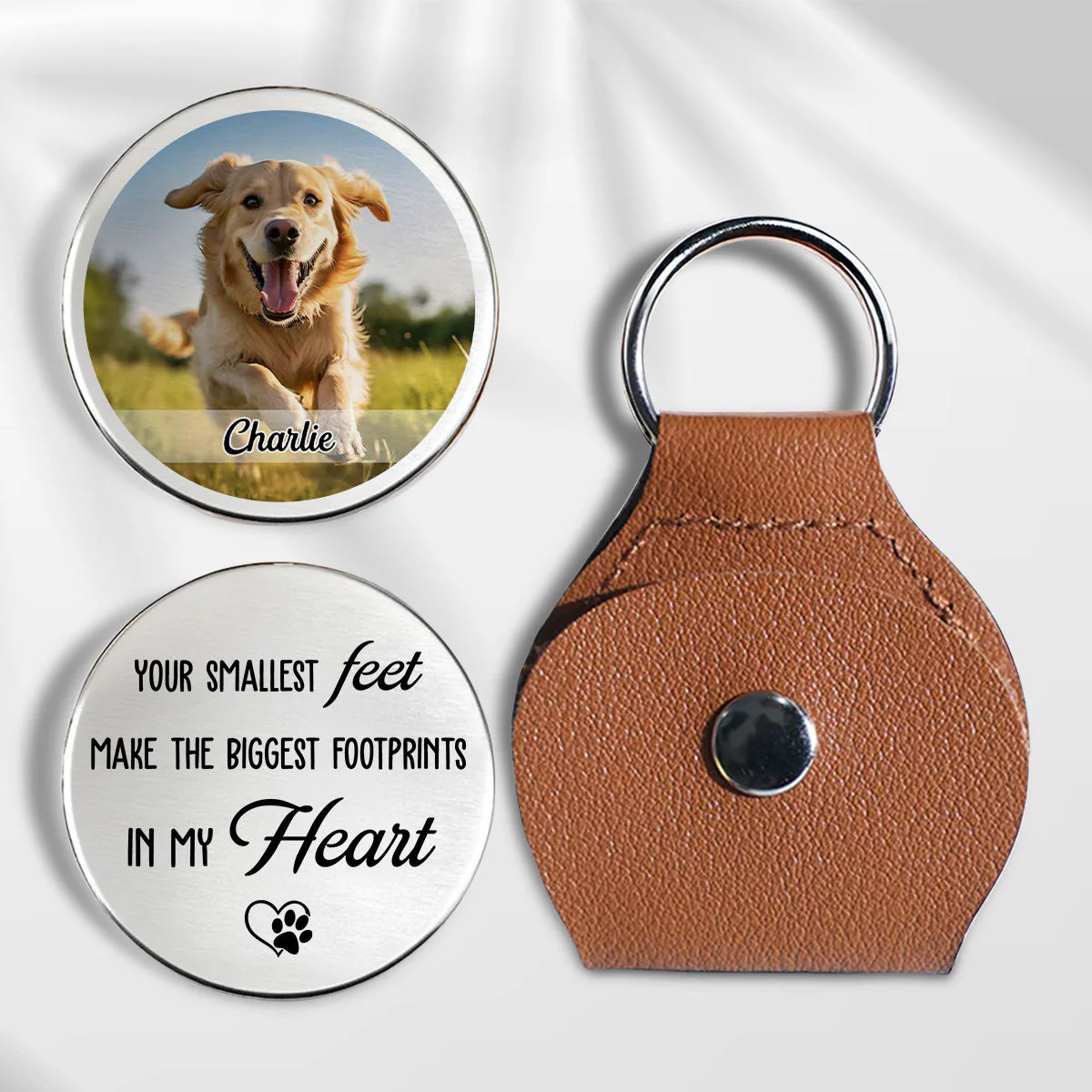 Your Pawprint - Personalized Custom Pocket Hug - Image 2
